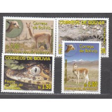 Bolivia - Correo 2006 Yvert 1242/45 ** Mnh Fauna