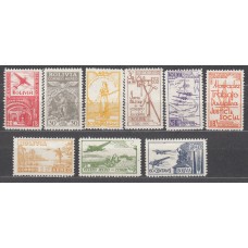 Bolivia - Aereo Yvert 40/48 * Mh Aviones