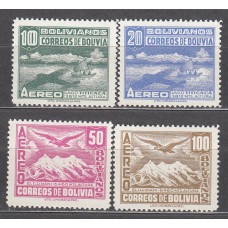 Bolivia - Aereo Yvert 59/62 ** Mnh Aviones