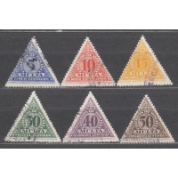 Bolivia Tasas Yvert 1/6 usado 