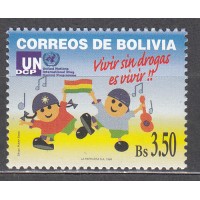 Bolivia - Correo 1999 Yvert 1012 ** Mnh Lucha contra la droga