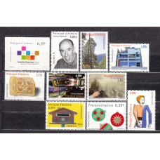 Andorra Española Correo Año Completo 2011 ** Mnh
