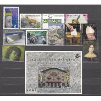 Andorra Española Correo Año Completo 2015 ** Mnh
