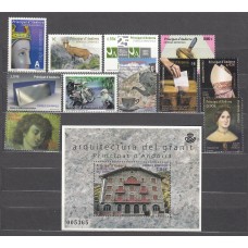 Andorra Española Correo Año Completo 2015 ** Mnh