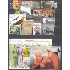 Andorra Española Correo Año Completo 2021 ** Mnh