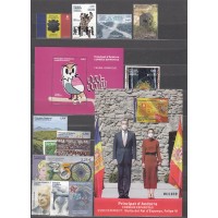 Andorra Española Correo Año Completo 2022 ** Mnh