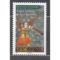 Andorra Francesa Correo 2022 Yvert 884 ** Mnh Arte 
