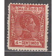 Rio de Oro Sueltos 1907 Edifil 21*Mh 