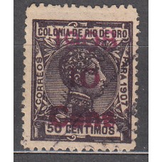 Rio de Oro Sueltos 1908 Edifil 37 usado 