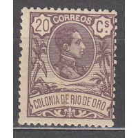 Rio de Oro Sueltos 1909 Edifil 46 * Mh 