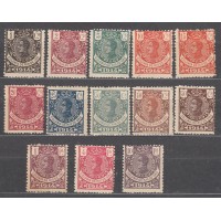 Rio de Oro Correo 1914 Edifil 78/90 * Mh 