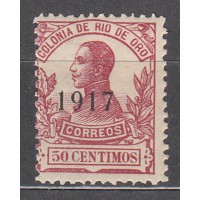 Rio de Oro Sueltos 1917 Edifil 100 * Mh