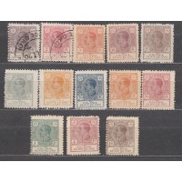 Rio de Oro Correo 1920 Edifil 117/29 */usado Mh/usado 117/8 usados