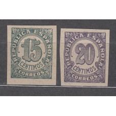 España Variedades 1938 Edifil 747sa/748sa (*) Mng