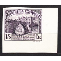España Sueltos 1931 Edifil 606s sin dentar ** Mnh