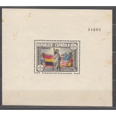 España II República 1938 Edifil 764 (*) Mng Manchas del Tiempo