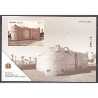 España II Centenario Pruebas Oficiales 2026 Edifil 186 Castillo de la Luz . Las Palmas