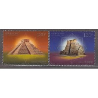 China Correo 2022 Yvert 5896/97 ** Mnh Relaciones entre China y Mexico