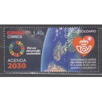 España II Centenario Correo 2019 Edifil 5342 ** Mnh  Agenda 2030