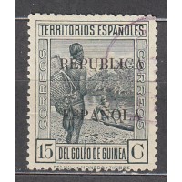 Guinea Sueltos 1931 Edifil 220 usado