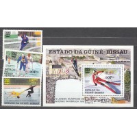 Nicaragua - Aereo Yvert 18/20+Hohja 6 ** Mnh Deportes