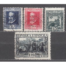 España II República 1935 Edifil 690/3 usado