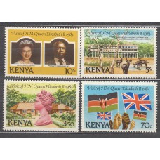 Kenya - Correo Yvert 275/78 ** Mnh Banderas