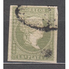 Antillas Sueltos 1856 Edifil 5 usado