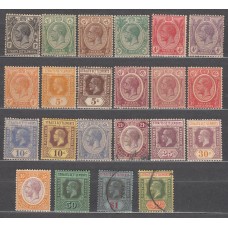 Malacca - Correo Yvert 165/79+180/82 */usado Mh/usado 176-181-182 usados