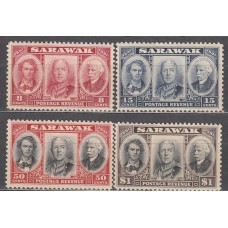 Malaysia - Sarawak Correo Yvert 147/50 * Mh Personajes