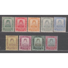 Malaysia - Trengganu Correo Yvert 1/9 * Mh