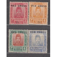 Malaysia - Trengganu Correo Yvert 19/22 * Mh 