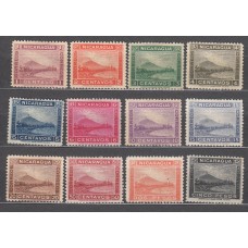 Nicaragua Correo 1900 Yvert 121/33 */(*) Mh/Mng Falta 131 Volcán 
