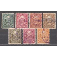 Nicaragua - Correo 1907 Yvert 220/26 usado 