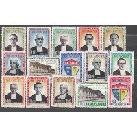 Nicaragua - Correo 1958 Yvert 825/31 + A 387/94 * San Bautista de la Salle