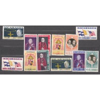 Nicaragua - Correo 1959 Yvert 841/45+Aereo 401/7 * Mh Religión