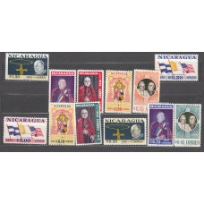 Nicaragua - Correo 1959 Yvert 841/45+Aereo 401/7 * Mh Religión