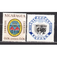 Nicaragua - Correo 1968 Yvert 884/85 usado 