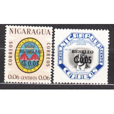 Nicaragua - Correo 1968 Yvert 884/85 usado 
