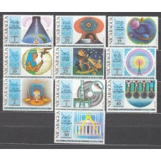 Nicaragua - Correo 1971 Yvert 907/11+A.715/19 * Mh  Matematicas