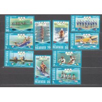 Nicaragua - Correo 1976 Yvert 1051/56+A.882/85 ** Mnh Deportes