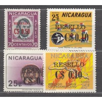 Nicaragua - Aereo Yvert 645/48 * Mh 