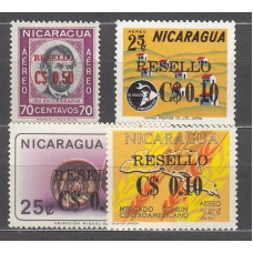 Nicaragua - Aereo Yvert 645/48 * Mh 