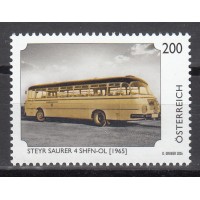 Austria Correo 2026 ** Mnh Autobus Steyr Saurer