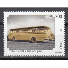 Austria Correo 2026 ** Mnh Autobus Steyr Saurer