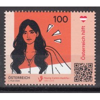 Austria Correo 2026 ** Mnh Jovenes Cuidadores