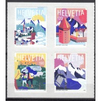 Suiza Correo 2026 ** Mnh Atracciones Suizas 