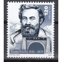 Suiza Correo 2026 ** Mnh Luis Faure - Personaje