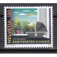 Suiza Correo 2026 ** Mnh Baby Womdpws Suiza 25 años