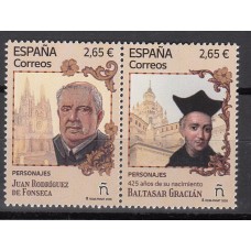 España II Centenario Correo 2026 ** Mnh Personajes